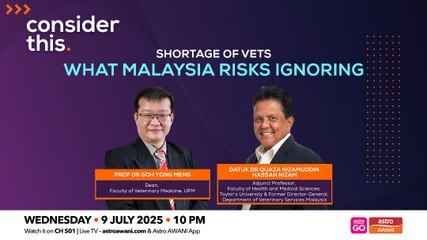 Consider This: Shortage of Vets (Part 1) — What Malaysia Risks Ignoring