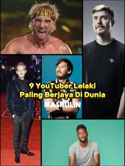 9 YouTuber Lelaki Paling Berjaya Di Dunia