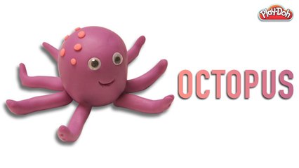 How to Make an Octopus with Play Doh Colors | Fun DIY Clay Art for Kids