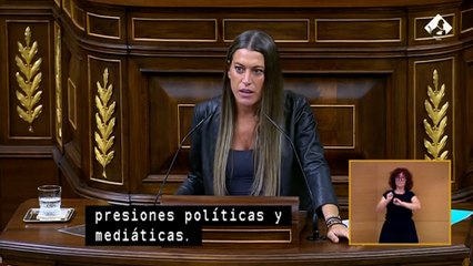 Miriam Nogueras: “No aprobaremos ninguna ley que sirva para maquillar la porquería de muchas instituciones”