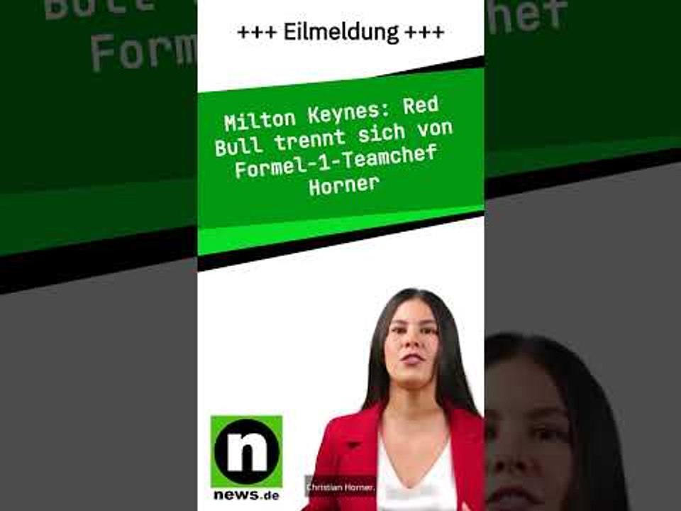 Red Bull trennt sich von Formel-1-Teamchef Horner