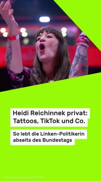 Copy of Heidi Reichinnek privat: Tattoos, TikTok und Co. - So lebt die Linken-Politikerin abseits des Bundestags