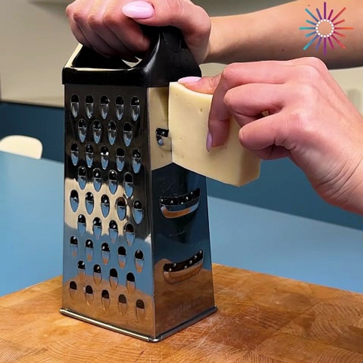 Watch this before you grate cheese again 🧀👀