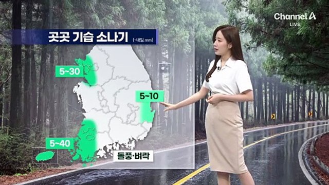 [날씨]‘서울 35도’ 폭염 계속…기습 소나기 유의