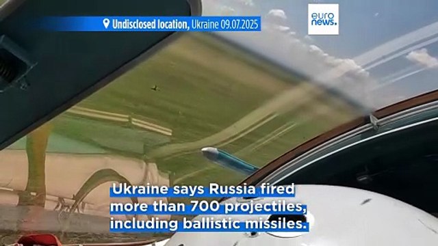 Russia launches record 741 drones and missiles in its largest aerial attack against Ukraine