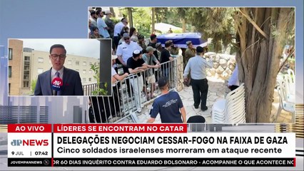 Israel e Hamas ainda não chegaram em acordo sobre cessar fogo em Gaza