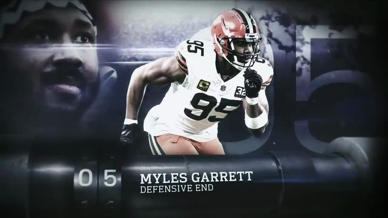 5: Myles Garrett (DE, Browns) | Top 100 Players of 2024