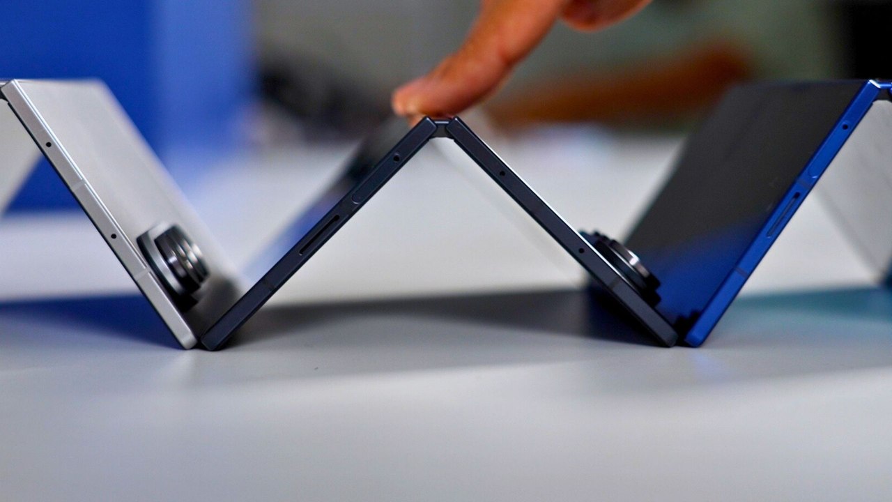 Así son los nuevos teléfonos plegables de Samsung