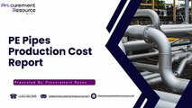 PE Pipes Production Cost Report