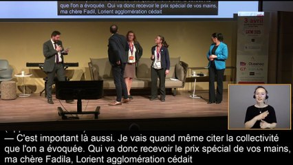 Prix spécial du jury : Lorient Agglomération récompensée pour son projet HIT