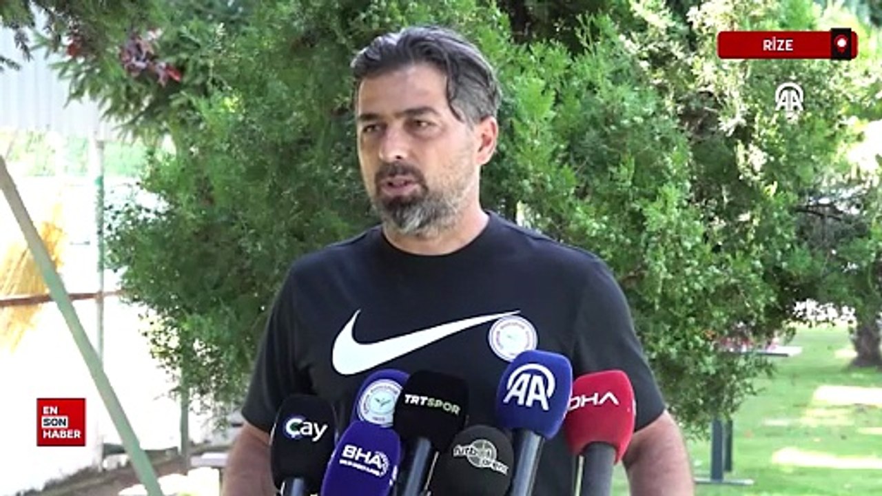 Çaykur Rizespor Teknik Direktörü İlhan Palut, sezon hazırlıklarını değerlendirdi