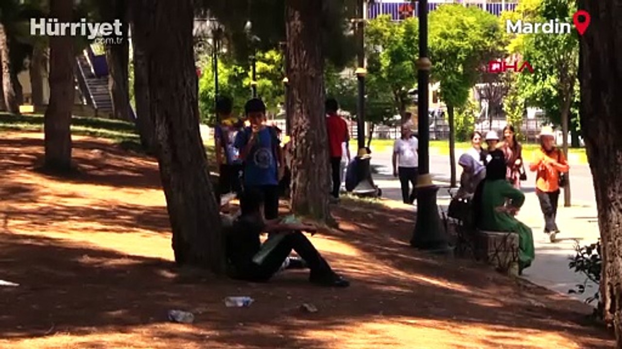 Hava sıcaklığı 40 derecenin üzerine çıktı, kentte yaşam durdu