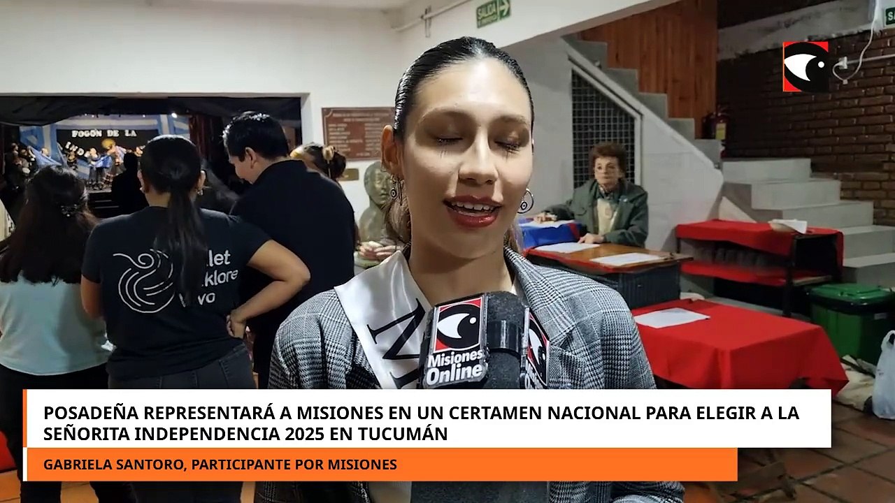 Posadeña representará a Misiones en un certamen nacional para elegir a la Señorita Independencia 2025 en Tucumán