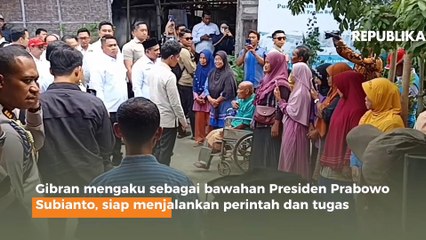 Gibran Siap Ditugaskan di Mana Saja, Termasuk Papua