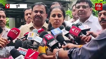 आमदार संजय गायकवाड यांच्याविरोधात खासदार सुप्रिया सुळे यांची स्वारगेट पोलिसांकडं तक्रार