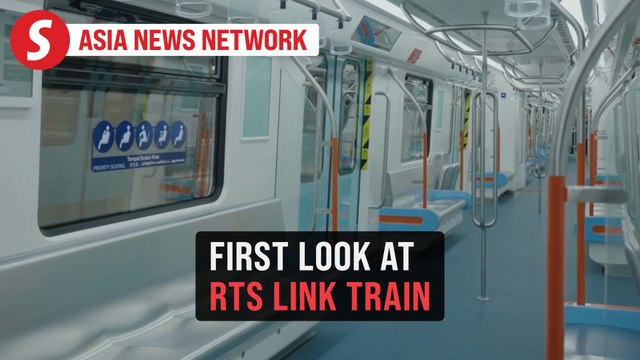 The Straits Times | Behind-the-scenes look at the first JB-Singapore RTS Link train