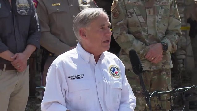 Greg Abbott gives bizarre football analogy when asked who is to blame for deaths in Texas floods