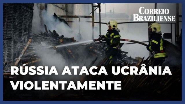 Rússia lança maior ataque com drones e mísseis contra Ucrânia