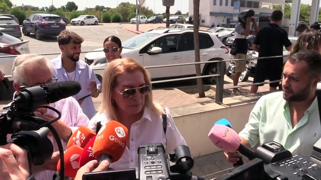 Gloria Mohedano, al borde de las lágrimas, acude a la despedida de Michu: Un golpe que no esperábamos