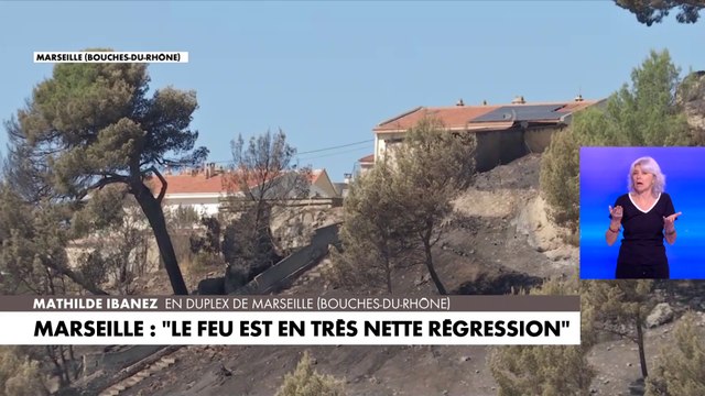 Incendie à Marseille : les dernière informations avec notre correspondante sur place Mathilde Ibanez