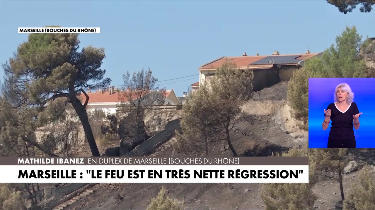 Incendie à Marseille : les dernière informations avec notre correspondante sur place Mathilde Ibanez