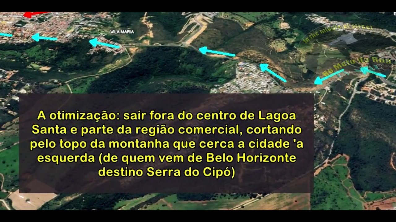 Evitar CENTRO de LAGOA SANTA. Fugindo congestionamento MG-010 para SERRA DO CIPÓ