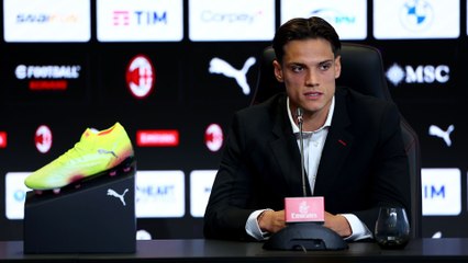 Samuele Ricci's presentation press conference