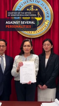 Hontiveros sues Maurilio, vloggers at DOJ for cyber libel