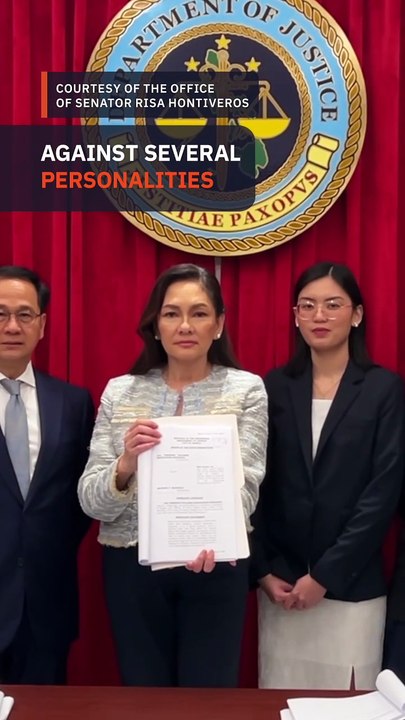 Hontiveros sues Maurilio, vloggers at DOJ for cyber libel