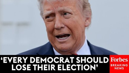 Donald Trump Assails Democrats For Voting Against The Big Beautiful Bill