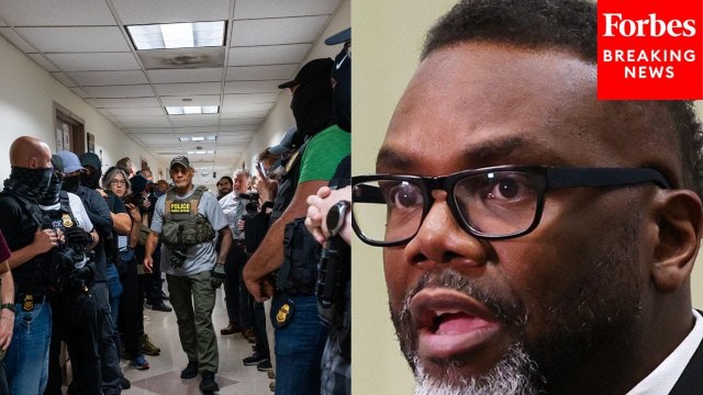 Chicago Mayor Brandon Johnson Rules Out 'Interfering' With ICE Raids, But CPD Won't Work With ICE