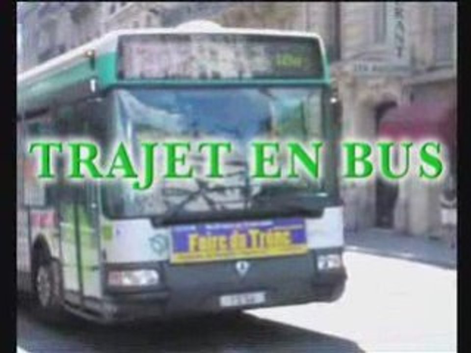 TRAJET EN BUS