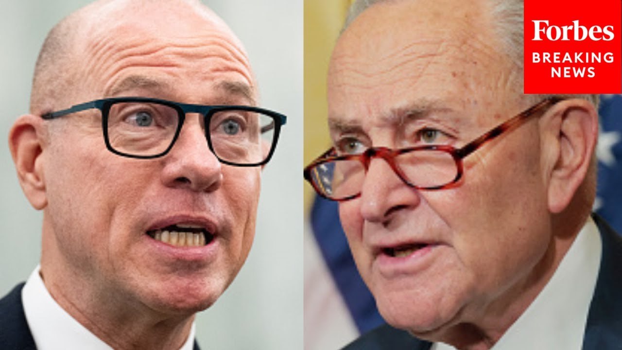 Chuck Schumer Drops The Hammer On Trump's 'Deeply Flawed' FAA Administrator Nominee