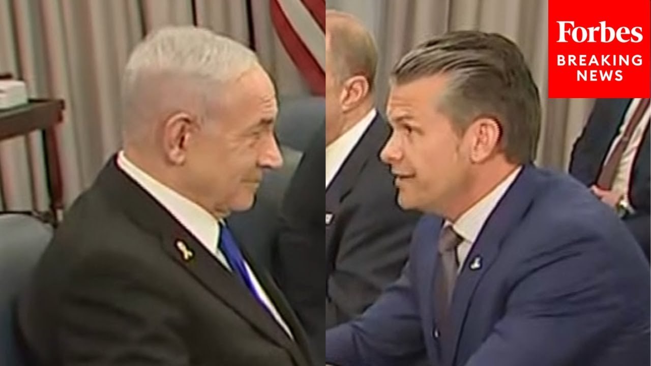 Defense Secretary Pete Hegseth Holds Meeting With Israeli Prime Minister Netanyahu At The Pentagon