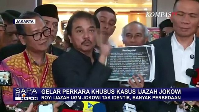 [FULL] Kulik di Balik Gelar Perkara Khusus Ijazah Jokowi, Bukti Baru Roy Suryo Kuat? | SAPA MALAM