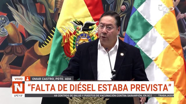 PDTE DE ADA CRITICA DECLARACIONES DE AYER DEL PDTE SOBRE ESCASEZ DE COMBUSTIBLE