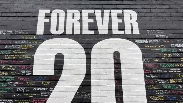 LIVERPOOL FANS HONOUR DIOGO JOTA WITH EMOTIONAL MEMORIAL WALL NEAR ANFIELD