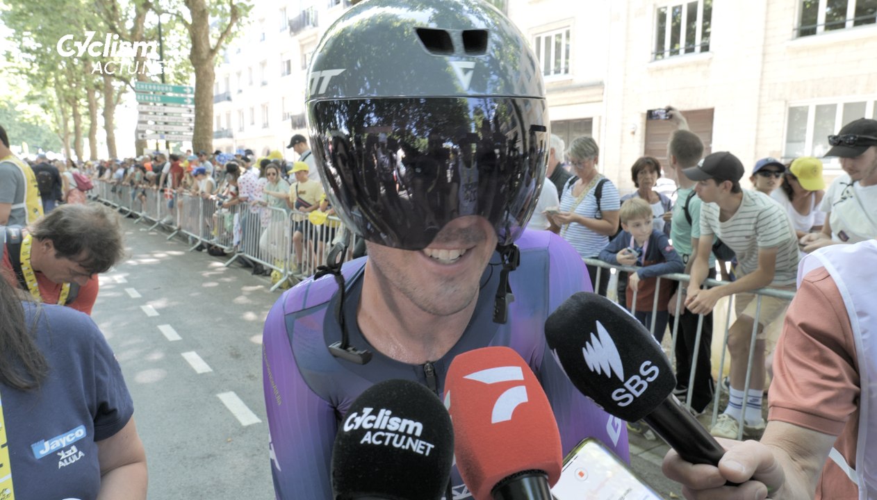 Tour de France 2025 - Ben O'Connor : "Je m'en sors plutôt bien je pense... "