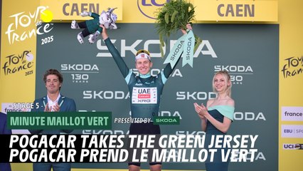 Škoda Green Jersey Minute - Stage 5 - Tour de France 2025