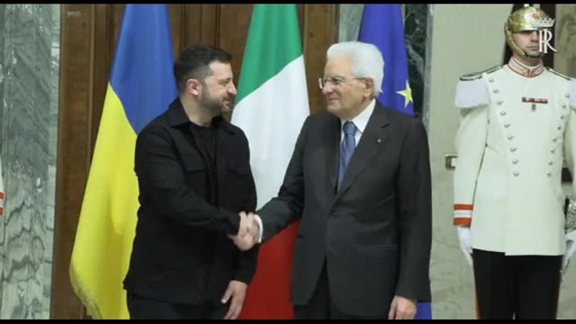 Mattarella incontra Zelensky: Amicizia e pieno appoggio a Ucraina