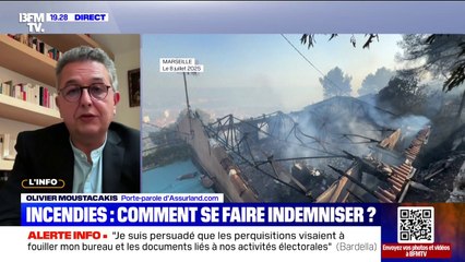 Comment me faire indemniser si mon domicile a été touché par les incendies?