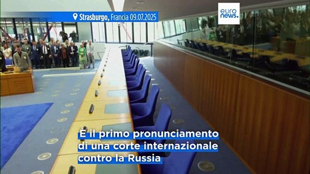 Corte europea dei diritti dell'uomo: La Russia ha violato il diritto internazionale in Ucraina