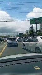 Se registra accidente en la Ortega y Gasset
