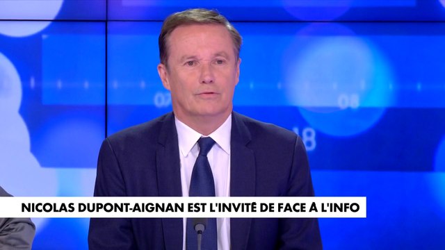 Perquisition au siège du RN : Nicolas Dupont-Aignan parle d'une «instrumentalisation de la justice»