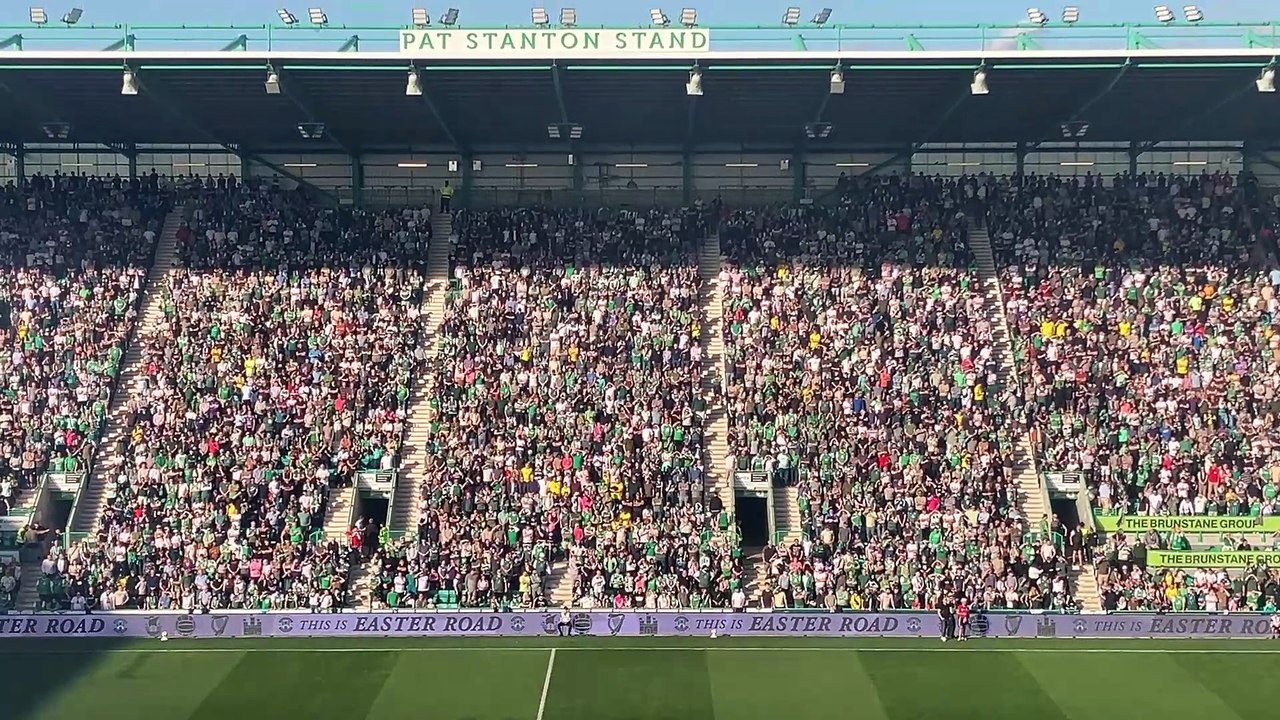 Pat Stanton Stand naming ceremony
