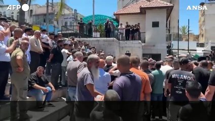 Cisgiordania, le proteste contro le demolizioni dell'esercito israeliano