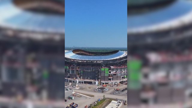 Así luce el ESPECTACULAR NUEVO ESTADIO de los BUFFALO BILLS de 2.000 MILLONES de DÓLARES