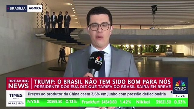BREAKING NEWS: Trump ameaça impor novas tarifas ao Brasil e pressiona relação entre países
