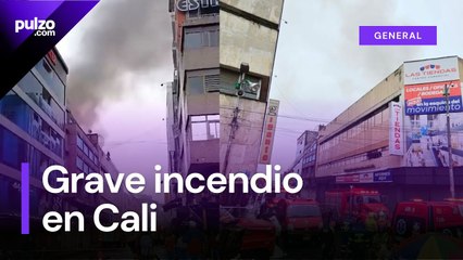 Grave incendio en Cali afectó el segundo piso de centro comercial _ Pulzo