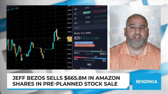 Jeff Bezos Sells $665.8M In Amazon Shares In Pre-Planned Stock Sale